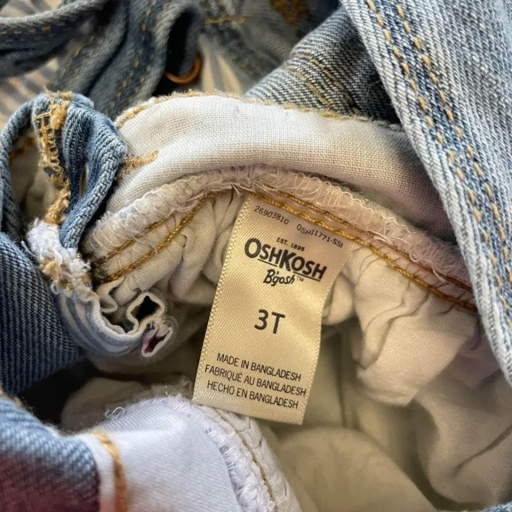 OshKosh B’Gosh denim overall dress‎ 3T